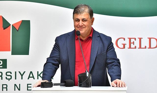 Başkan Tugay'dan şampiyonluk mücadelesi veren Karşıyaka'ya destek mesajı