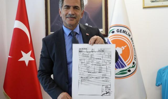 Bursa Gemlik'te Başkan deviren mal varlığını açıkladı