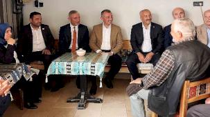 Başkan Büyükakın, esnaf ve vatandaşlarla buluştu