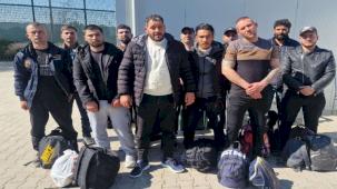 Edirne'de 11 düzensiz göçmen yakalandı!
