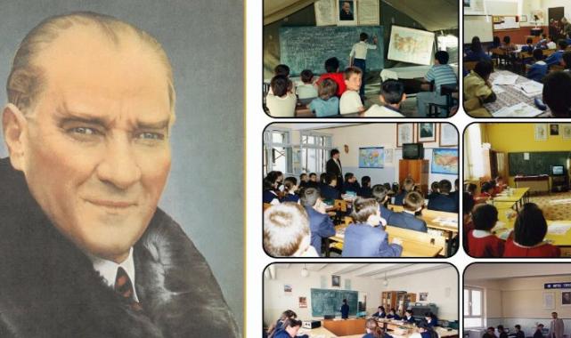 Atatürk'ün tarihi portresi MEB'in arşivinde