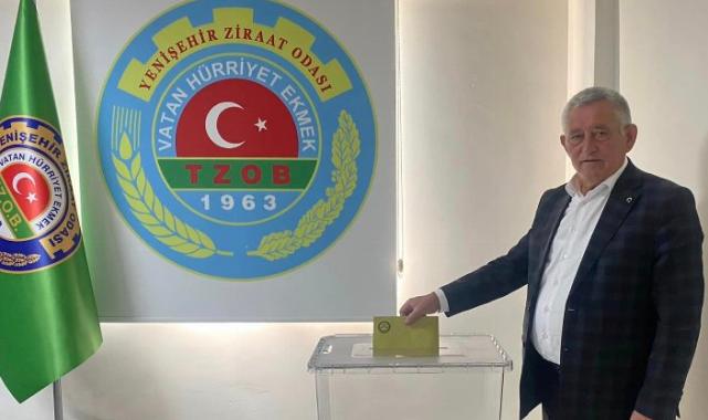 Bursa Yenişehir Ziraat Odası'nda Aktaş yeniden başkan