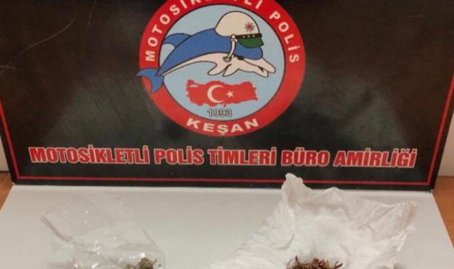 Edirne'de uyuşturucu operasyonu