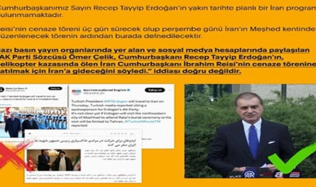 İletişim'den 'Cenaze için İran'a gidilecek' iddialarına yanıt