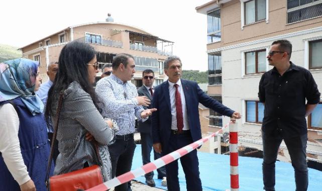 İstinat duvarı güvenliğinde belediye, üniversite ve BURKENT işbirliği
