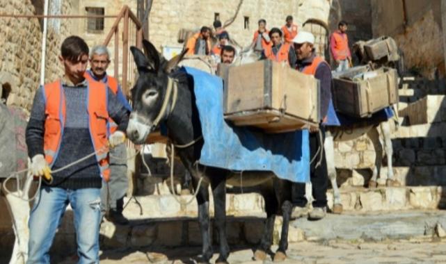 Mardin'in simgesi 'Çöp Eşeklerin' görevleri sona eriyor