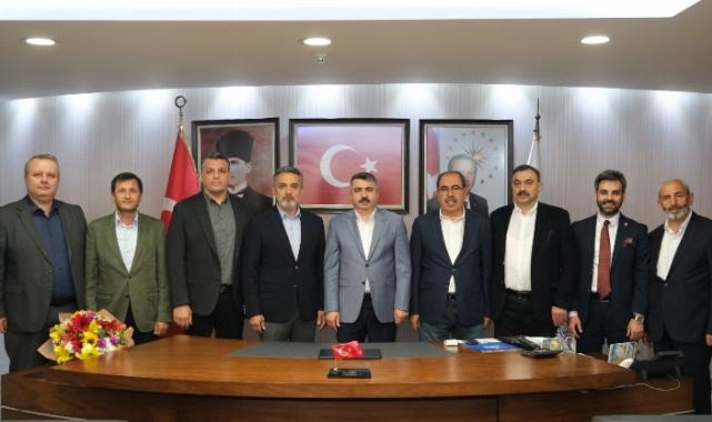 MÜSİAD Bursa'dan Oktay Yılmaz'a tebrik ziyareti