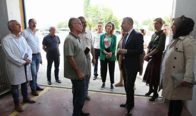 Nilüfer Kaymakamı Süzen'den Kurban Bayramı hazırlıklarına inceleme