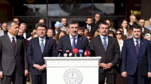 Ankara'da öğretmenlere 3 Bakanlı ziyaret