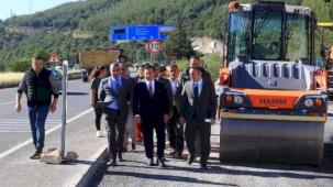 Başkan Aras'tan Adliye – Yeni Otogar yolunda inceleme