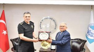 Başkan Büyükkılıç, İl Emniyet Müdürü Aydın’ı ağırladı