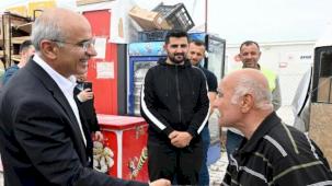 Başkan Er'den İkizce Konteyner Kent'e ziyaret