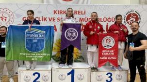 Edirne temsilcisine karatede 8 madalya!