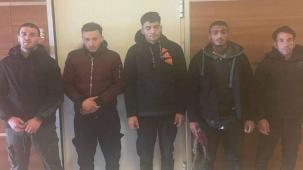 Edirne'de 5 göçmen yakalandı