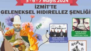 İzmit, Geleneksel Hıdırellez Şenlikleri ile baharı karşılıyor