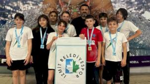 İzmitli yüzücüler ligden başarıyla döndü