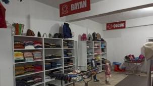 Keşan'da paylaşım mağazası hayırseverlerin desteği ile büyüyor