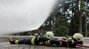 Muğla'da geleceğin itfaiyecileri uygulamalı eğitimde