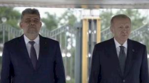 Romanya Başbakanı Ankara'da