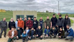 Uzunköprü’de 22 göçmen yakalandı