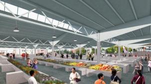 Yıldırım'da Bağlaraltı Pazar Alanı gün sayıyor