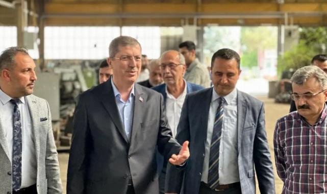 Turhal'daki makine fabrikasında iş gücü artıyor