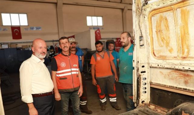 Başkan Çolakbayrakdar: “Atölyemiz, sanayi sitesi gibi çalışıyor”