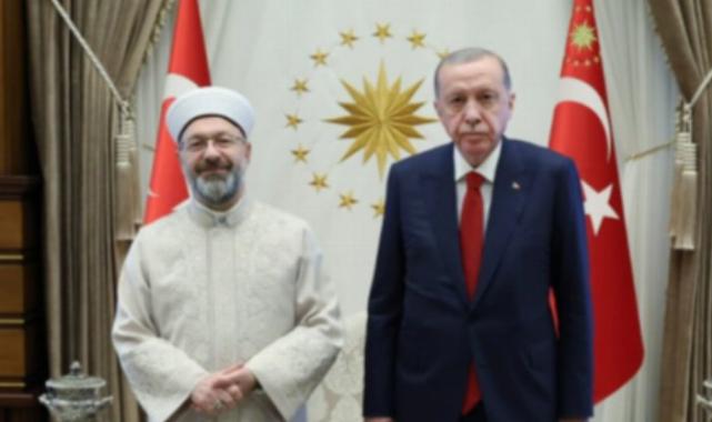 Diyanet İşleri Başkanı Ali Erbaş Külliye'de
