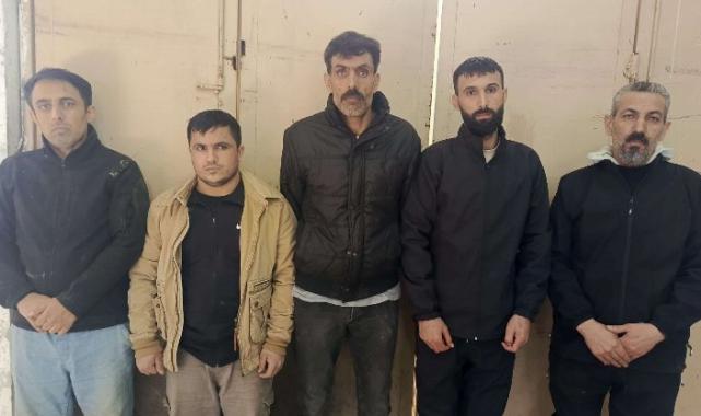 Edirne'de 5 göçmen yakalandı