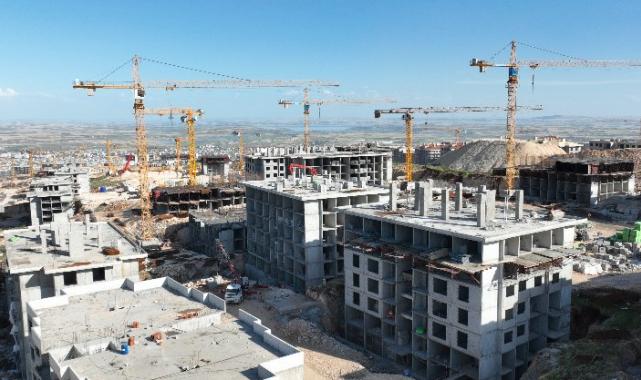 En büyük şantiye Adıyaman İndere'de... 16 bin 433 konut yapımı sürüyor