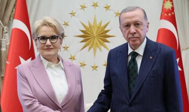 Erdoğan Akşener'i kabul etti