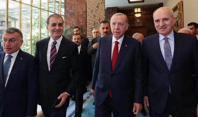 Erdoğan'dan Kurtulmuş'a ziyaret