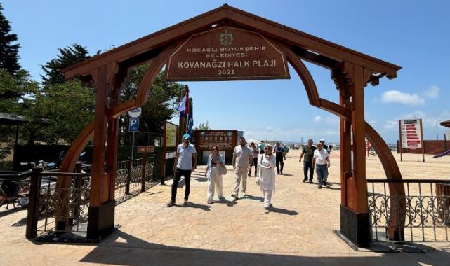 Kocaeli'nin Mavi Bayraklı plajlarına tam not