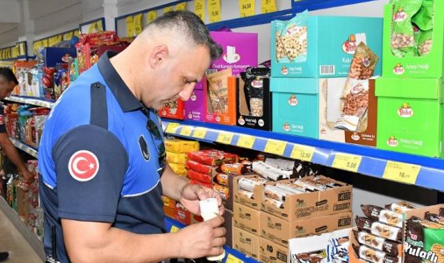 Manisa Büyükşehir'den marketlere sıkı denetim