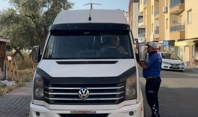 Manisa'da korsan taşımacılığa denetim