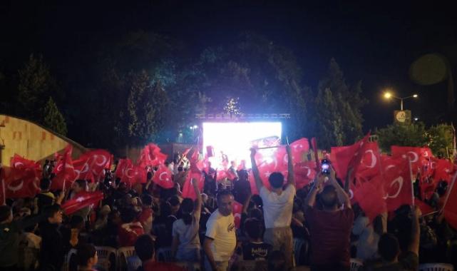 Nevşehir’de milli takım coşkusu yaşandı