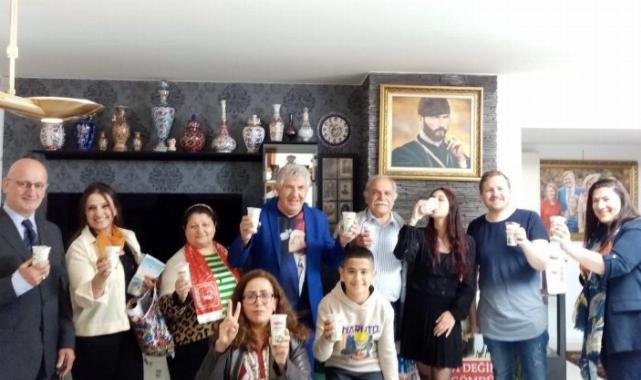 Silifke Ayran'dan deprem evine destek