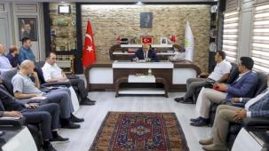 Başkan Öztürk birim müdürleriyle toplantı yaptı
