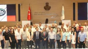 Bursa Nilüfer'de Spor Şenlikleri’nde görev alanlara teşekkür