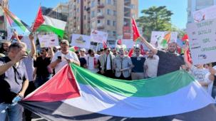 Çayırova Gazze için yürüdü