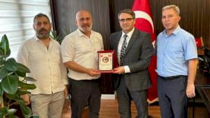Dünya Türk Birliğinden Kaymakam Esen'e ziyaret