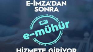 e-imza'dan sonra 'e-mühür' yolda