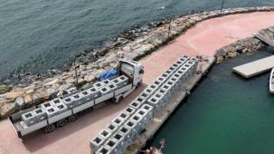 Eskihisar sahiline yapay resif