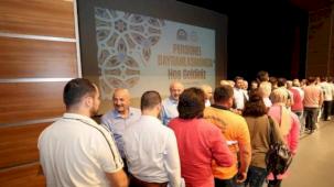 Gebze'de belediye personeli bayramlaştı