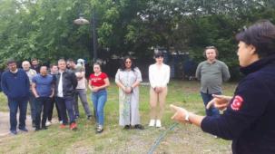 Kocaeli İtfaiyesi’nden gençlere eğitim