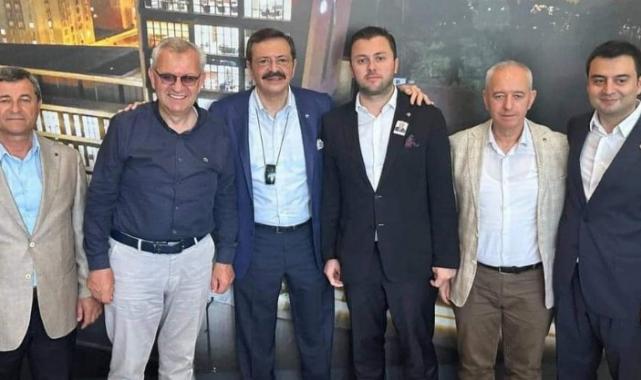 TOBB Başkanı Hisarcıklıoğlu'ndan Çorlu Ticaret Borsası'na taziye ziyareti