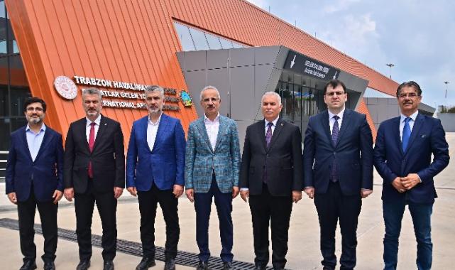 Trabzon'da yeni havalimanı ile ilgili yerinde inceleme