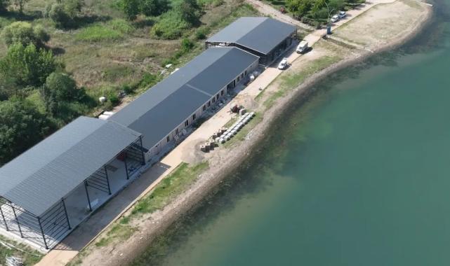 Başiskele Su Sporları'nda çatı imalatı tamam