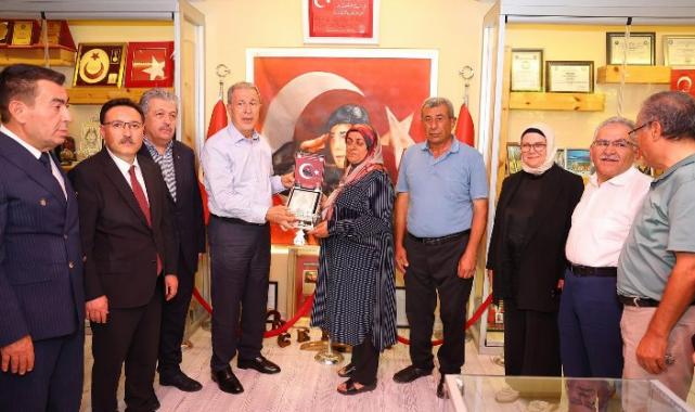Başkan Büyükkılıç, Şehit Cennet Yiğit'i de unutmadı