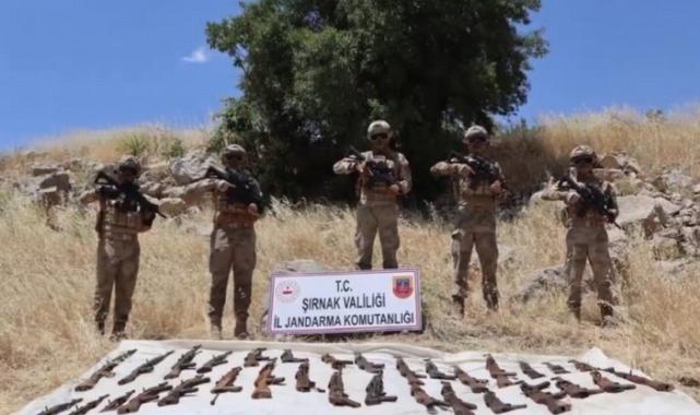 Bozdoğan-39'da 36 piyade tüfeği ele geçirildi!